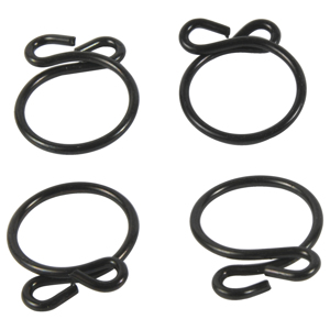 All Balls Racing Hose Clamp 4 Pack - 16.6mm