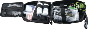 Individual First Aid Med Kit W/ MOLLE Attachment System - Great for home, auto, or offroad vehicle use