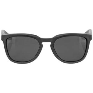 100% Hudson Sunglasses, Black Frame, Smoke Lens, Unisex