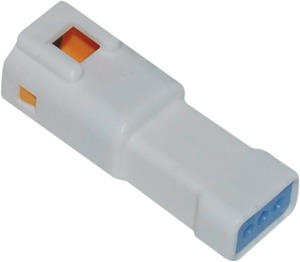 JST 3-Position Male Connector Tab w/Wire Seal