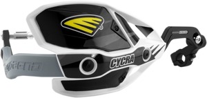 CRM Ultra 7/8 in. Clamp w/White Shields/Black Covers