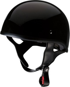 CC Beanie Street Half Helmet Gloss Black Small