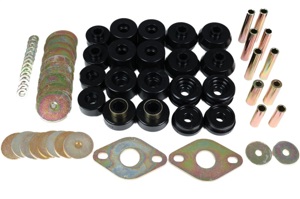 96-99 Toyota 4Runner 2WD/4WD Black Body Mount Bushing Set