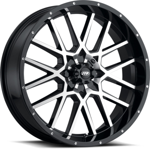 Hurricane Alloy Aluminum Wheels - Hurricane 18X6.5 4/137 4+2.5