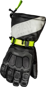 Glacier Gloves Black/Grey/Hi-Vis 3X For Snow - 3X gloves for snow use