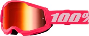 Strata 2 Pink Goggles - Red Mirror Lens