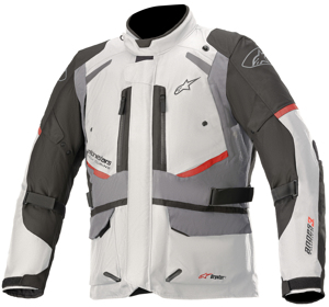 Alpinestars Andes V3 DS Jacket Grey XL - Dual-sport jacket in grey, size XL