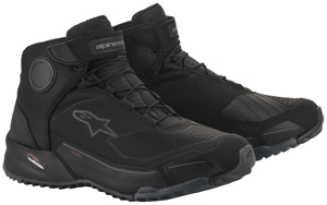 Alpinestars CR-X DS R Shoe Black/Black Size 10.5 - Universal fit black shoes size 10.5