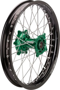 SX-1 Black Green Complete Rear Wheel 2.15x19 - For 14-22 Honda CRF250/450