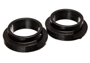 Universal 2 1/8in ID 2 1/2in OD 5/8in H Black Coil Spring Isolators (2 per set)