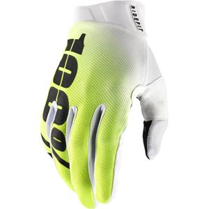 100% Ridefit Men's Gloves Korp Yellow Small