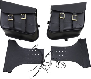 Brass Monkey Slant Saddlebags