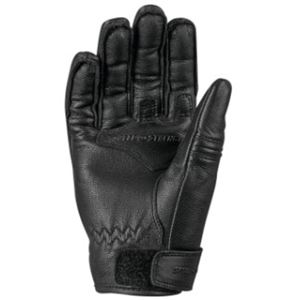 Throttle Body Leather Glove Black Womens - XS