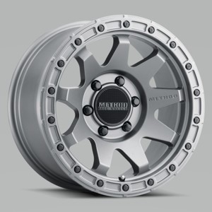 MR317 17x8.5 0mm Offset 6x135 87mm CB Matte Titanium Wheel