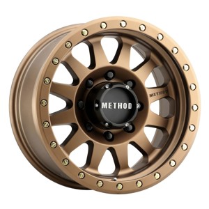 MR304 Double Standard 17x8.5 0mm Offset 8x6.5 130.81mm CB Bronze Wheel