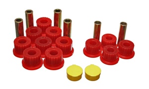 Energy Suspension Leaf Spring Bushing Set - Red Fits Dodge Ram