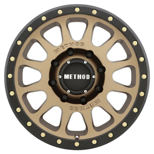 MR305 NV HD 18x9 +18mm Offset 8x6.5 130.81mm CB Bronze/Black Street Loc Wheel