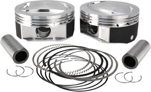 Forged Piston Sets for CVO - 110" Cvo Piston Set Std