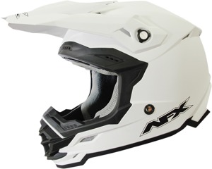 FX-19R Full Face Offroad Helmet Matte White Small