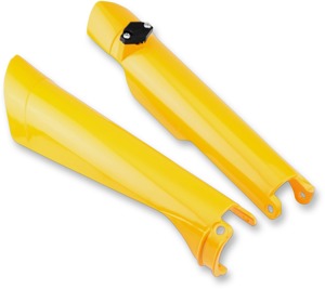 Yellow Fork Guards - Fits 01-14 SX/XC FE/FS/TE Models