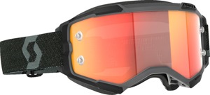 Scott Fury Adult Goggles - Black/Orange Chrome