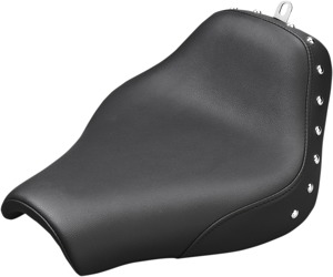 Renegade Studded Solo Seat Black Low - For 18-20 Harley FXBB