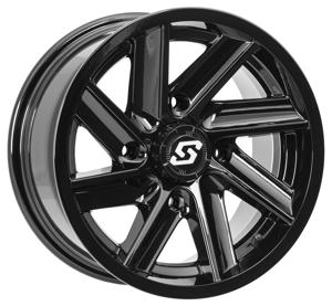 Chopper Wheel Black 4/137 14X7 5+2