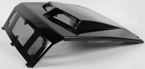 Vented Hood - Black - For 08-14 Polaris RZR/4 800