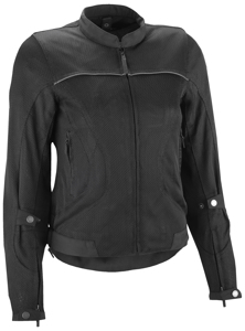 Women's Aira Mesh Riding Jacket Black Small