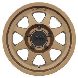 MR701 17x7.5 +30mm Offset 5x108 63.4mm CB Method Bronze Wheel