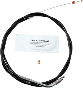 Barnett Vinyl Throttle Cable Black +6"