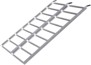 Bi Fold Loading Ramp - 48x69 - 69" Long, 48" Wide, Folds to 25" - 1250 Lbs capacity, weighs only 20 lbs.