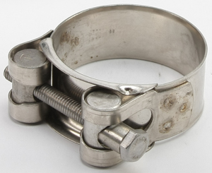 Stainless Exhaust Clamp 44mm-47mm