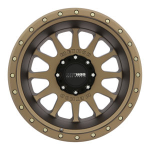 MR605 NV 20x10 -24mm Offset 8x180 124.1mm CB Method Bronze Wheel