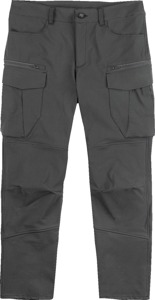 ICON Superduty3 Pants Men's 38 Black - Durable stretch canvas riding pants