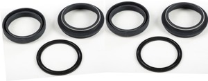 Complete Black Fork Oil & Dust Seal Kit For 43 mm Showa Forks