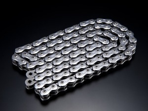 Vortex Racing 530 Z 3D Rivet Master Chain - Chrome, 120 Links - For 530 Z 3D Rivet Master, 120 Links, Chrome