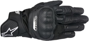 SP-5 Motorcycle Gloves Black Medium