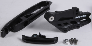 Chain Guide & Swingarm Slider Kit V 2.0 - - Black - For 11-15 KTM SX/F Husqvarna