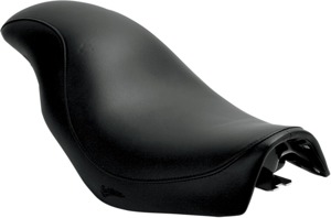 Profiler Smooth 2-Up Seat Black Gel Low - For 97-07 Honda VT1100C Shadow Spirit