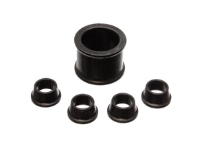 88-91 Honda Civic/CRX Black Power Steering Rack Bushing Set