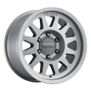 MR704 17x8.5 0mm Offset 8x170 130.81mm CB Matte Titanium Wheel