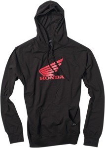 Men's Honda Wing Lightweight Hoody - Honda Wing Ltwt Hoody Blk Lg