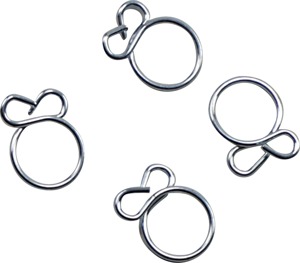 Hose Clamps - Hose Clamp 4Pk 7.6mm