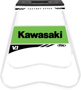 V1 Bike Stands - Kawasaki White V1 Stand