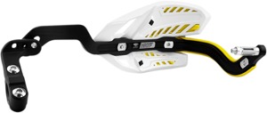 CRM Ultra 1-1/8 in. Clamp w/White Shields/Yellow Covers