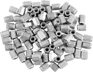 96 Pack Big Nuts W/Nyloc Insert - 5/16" - Tall