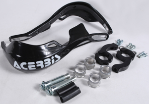 Rally PRO Handguards - Black - w/ Universal Bar Mount Kit