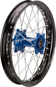 SX-1 Black Blue Complete Rear Wheel 2.15x19 - For 2002+ Yamaha YZ, YZF, WR