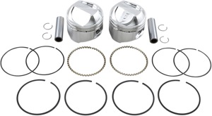 High Performance Forged Pro Lite Piston Kit - Std., 78-84 Shovelhead, Wisco